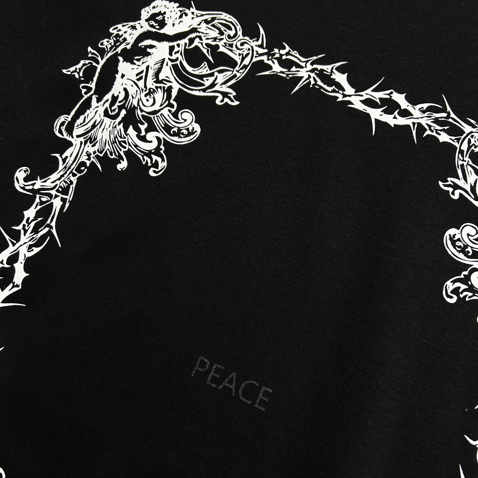 画像をギャラリービューアに読み込む, ANGEL FRAME L/S T-SHIRT / BLACK