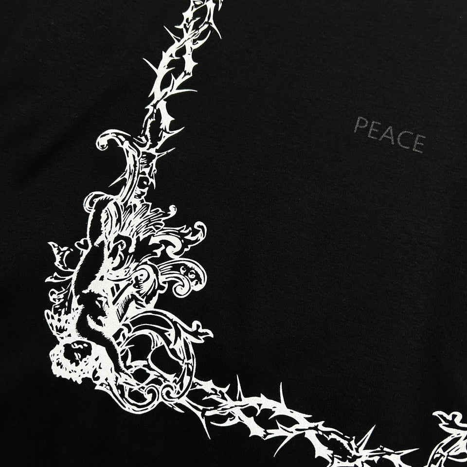 画像をギャラリービューアに読み込む, ANGEL FRAME L/S T-SHIRT / BLACK