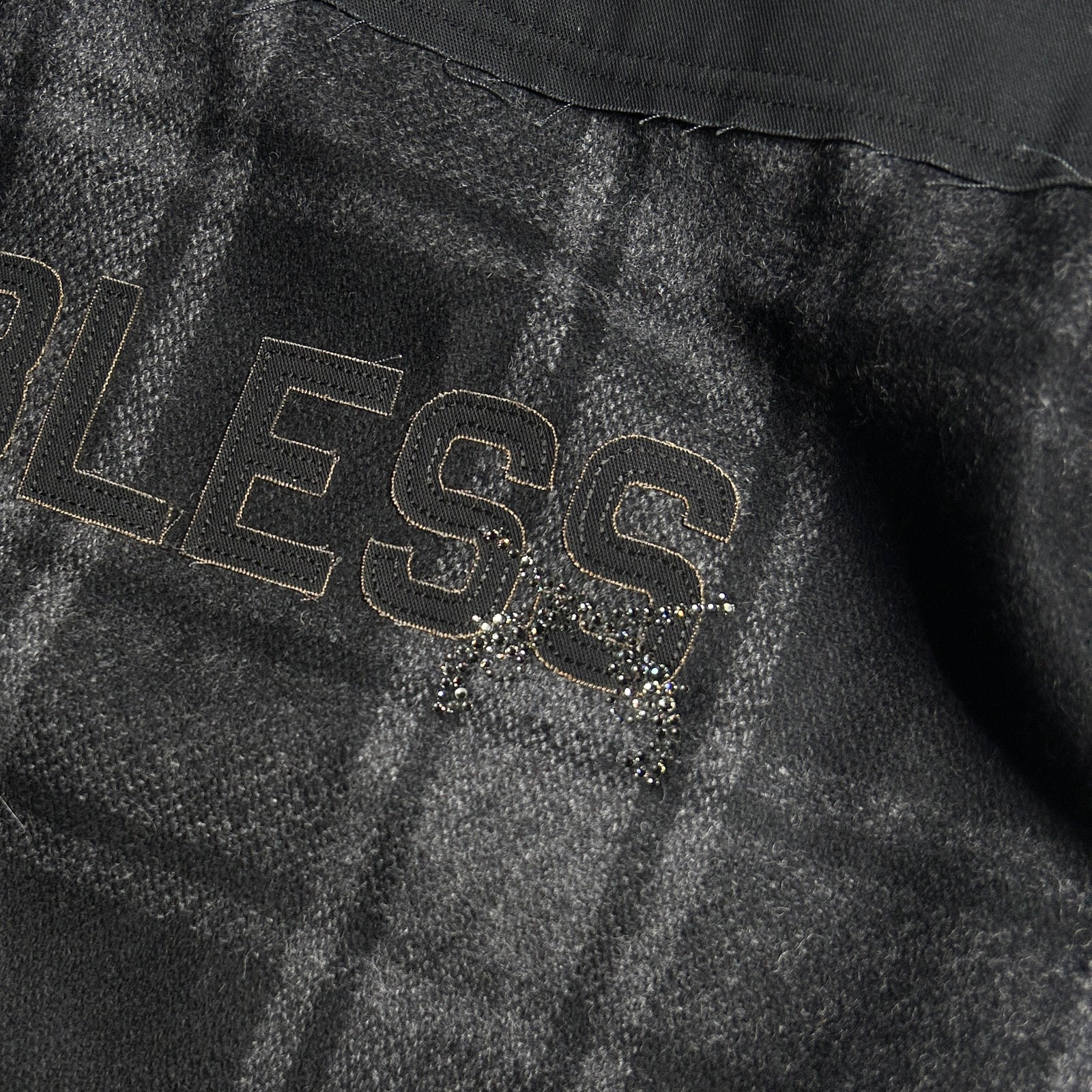 画像をギャラリービューアに読み込む, GOD BLESS FLANNEL CHECK SHIRT / BLACK