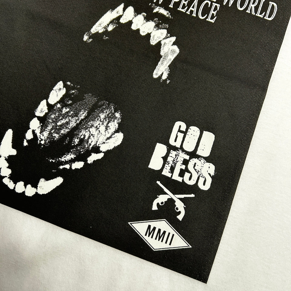 将图片加载到图库查看器，FREEDOM ROAR T-SHIRT / WHITE