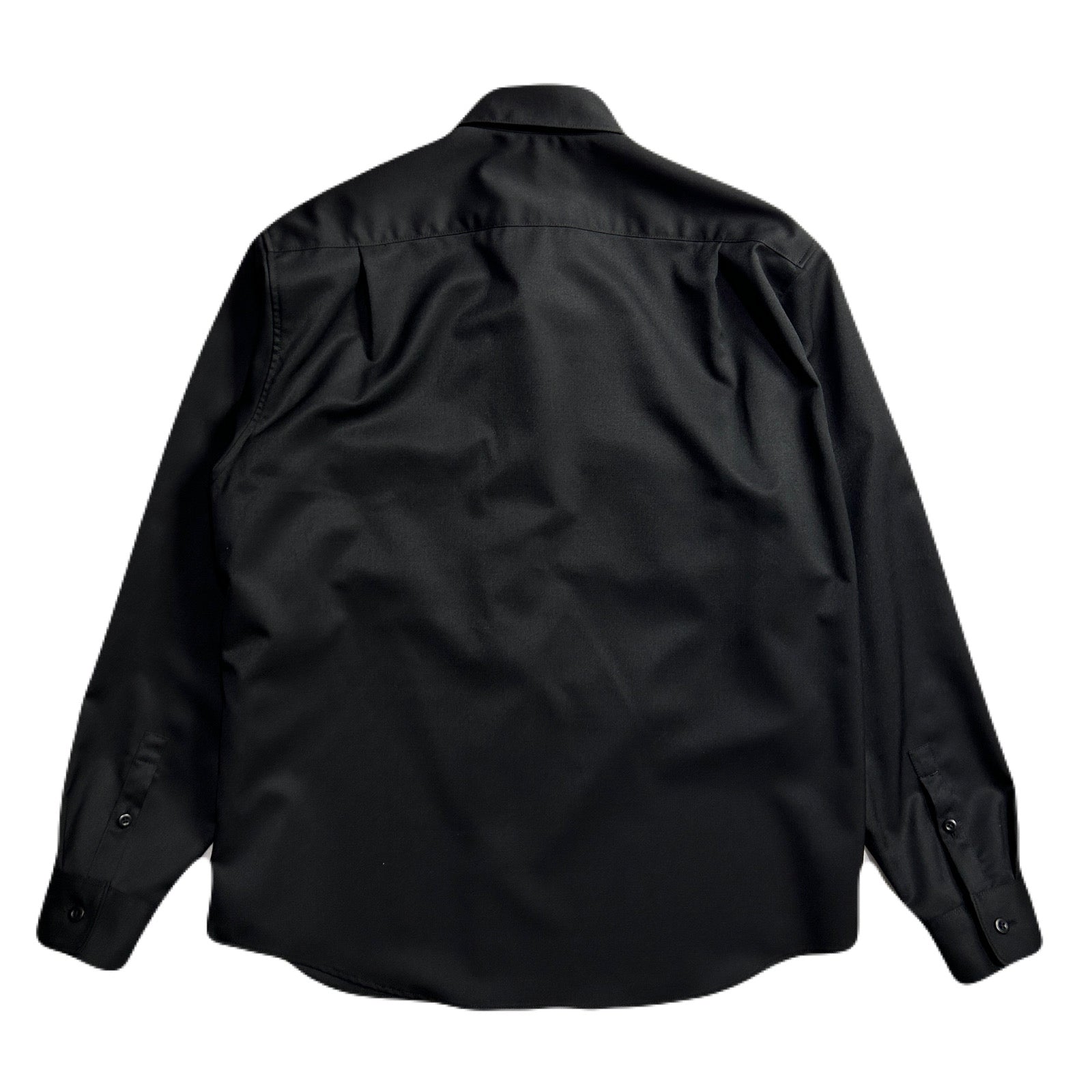 将图片加载到图库查看器，TWILL POLICE SHIRT / BLACK