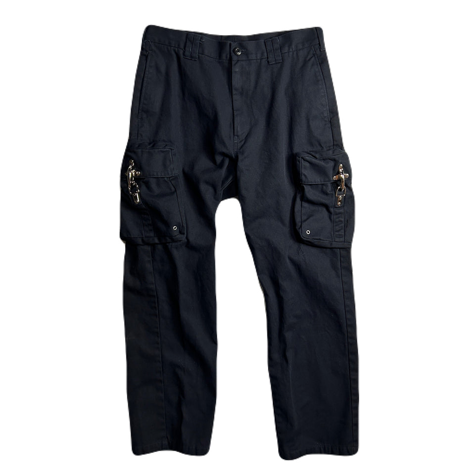 Load image into Gallery viewer, FIRE MAN CARGO PANTS / NAVY