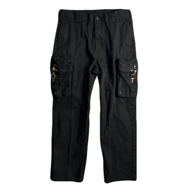 FIRE MAN CARGO PANTS / BLACK