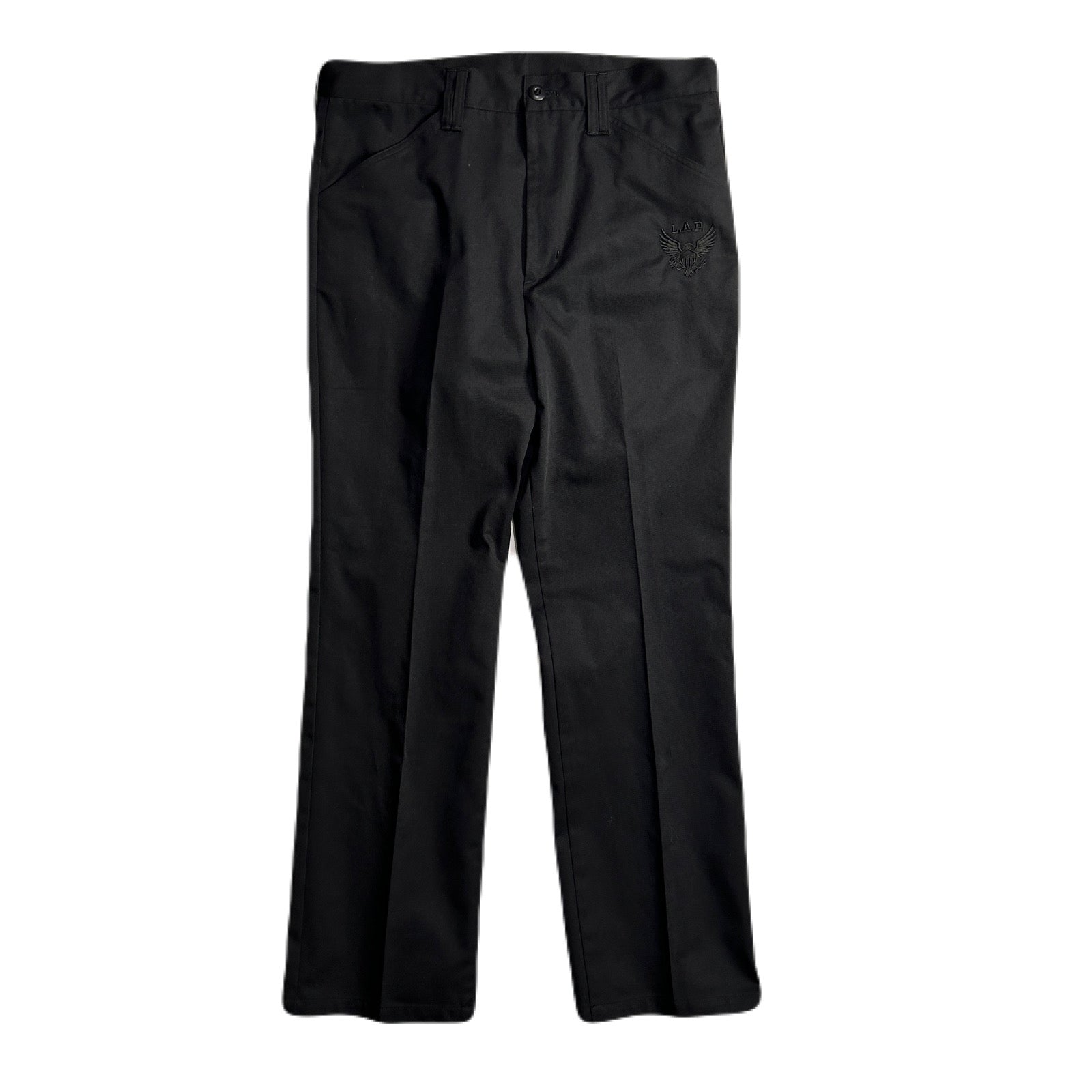 将图片加载到图库查看器，CHINO CLOTH PANTS EAGLE / BLACK