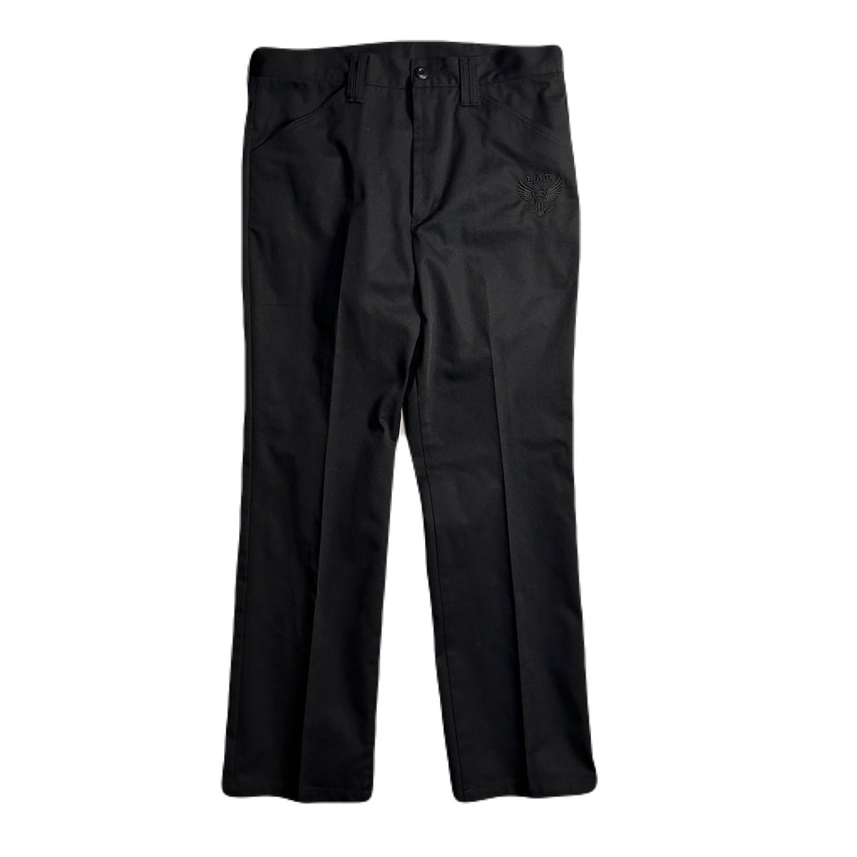 将图片加载到图库查看器，CHINO CLOTH PANTS EAGLE / BLACK