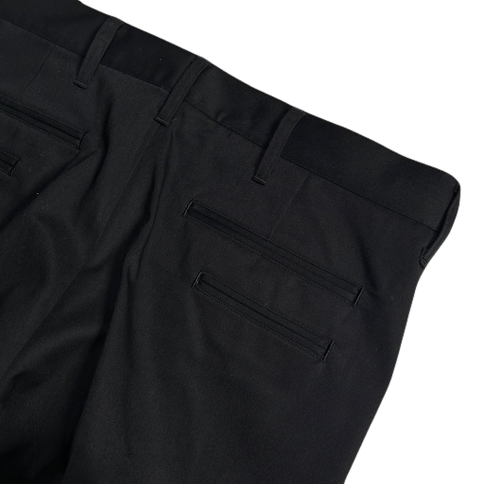 将图片加载到图库查看器，CHINO CLOTH PANTS EAGLE / BLACK