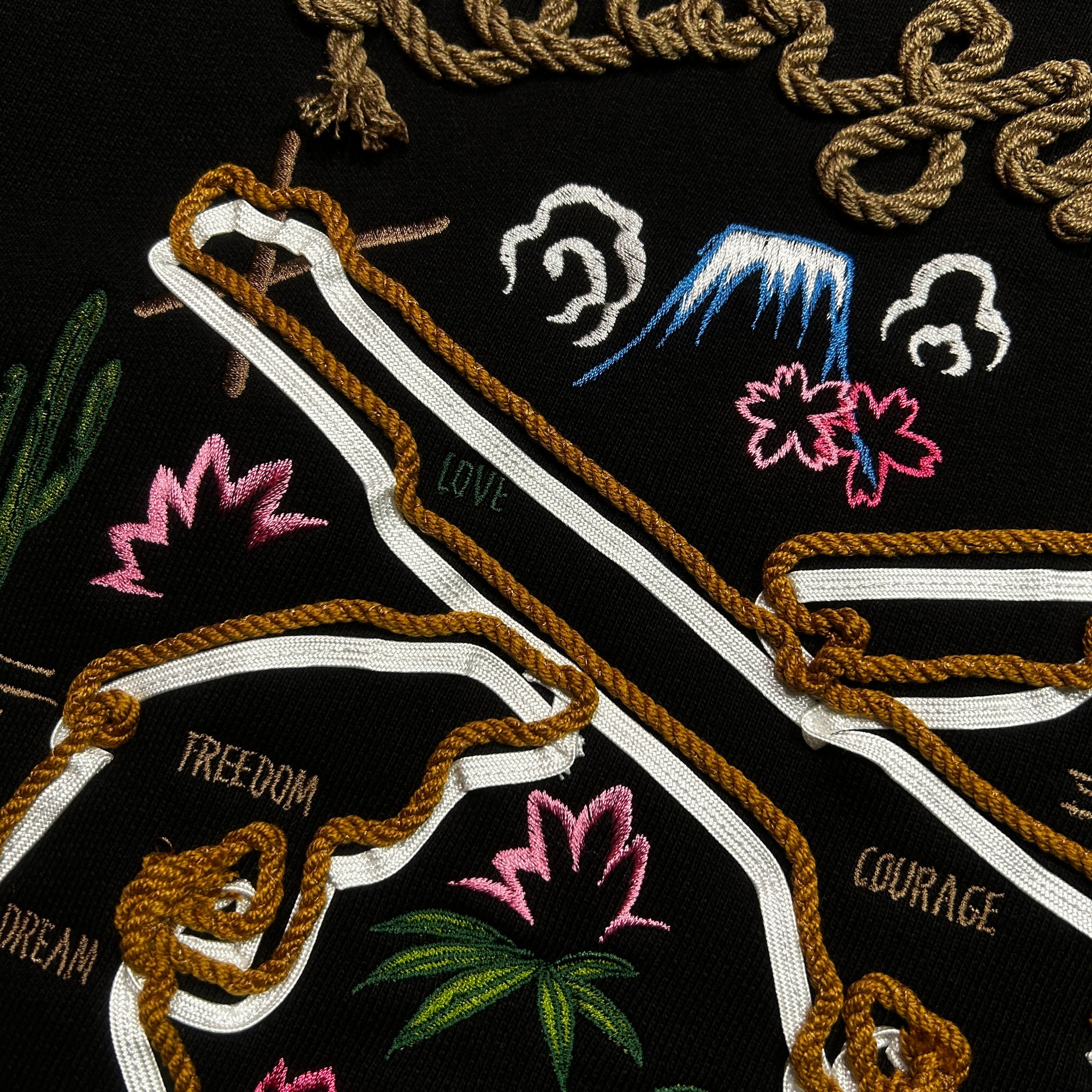 画像をギャラリービューアに読み込む, SOUVENIR SWEAT SHIRT / BLACK*COLOR