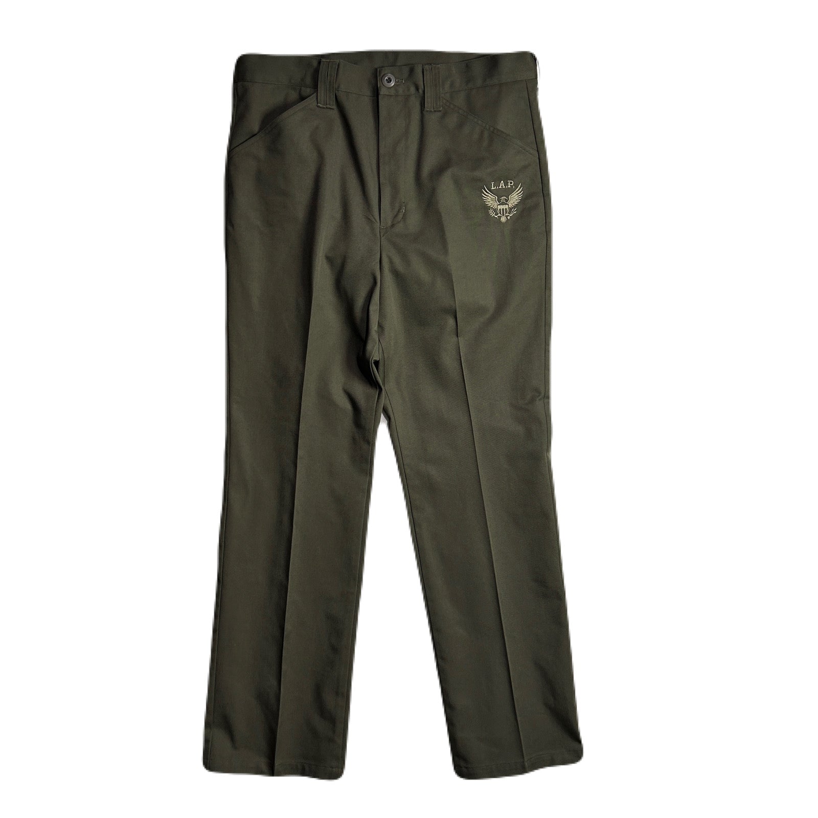 将图片加载到图库查看器，CHINO CLOTH PANTS EAGLE / GRAY