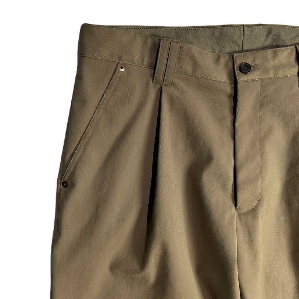 将图片加载到图库查看器，PEACH SKIN WIDE PANTS / BROWN