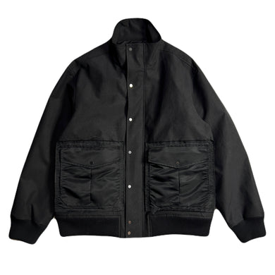 TWILL BONDING JACKET / BLACK