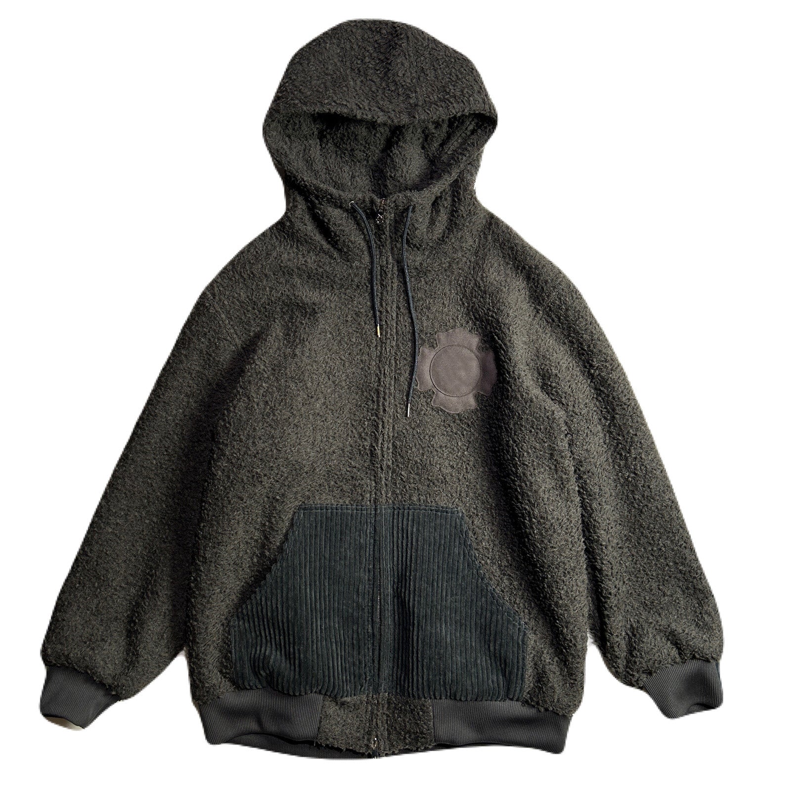 画像をギャラリービューアに読み込む, DREAD BOA HOODIE / GRAY