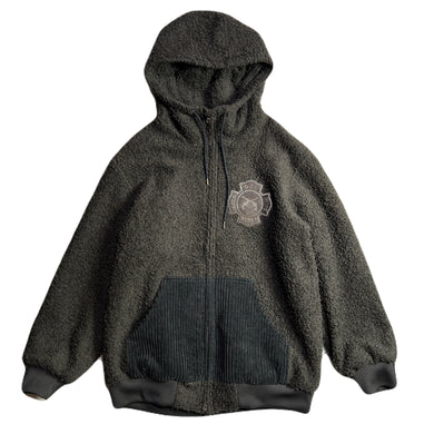 DREAD BOA HOODIE CRYSTAL / GRAY