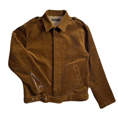 CORDUROY RIDERS JACKET / BROWN