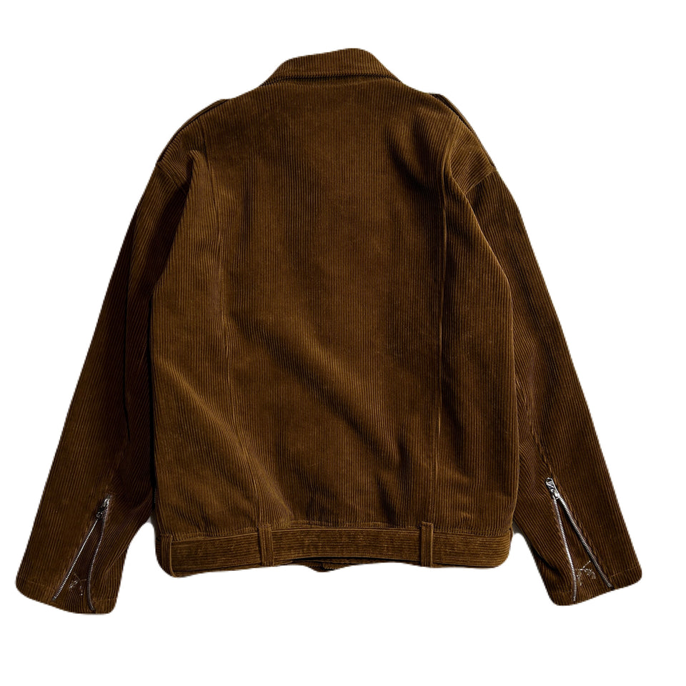 将图片加载到图库查看器，CORDUROY RIDERS JACKET / BROWN