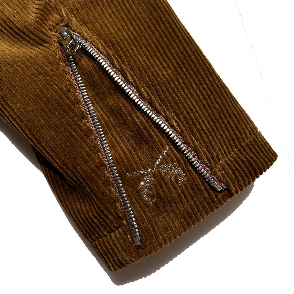 将图片加载到图库查看器，CORDUROY RIDERS JACKET / BROWN