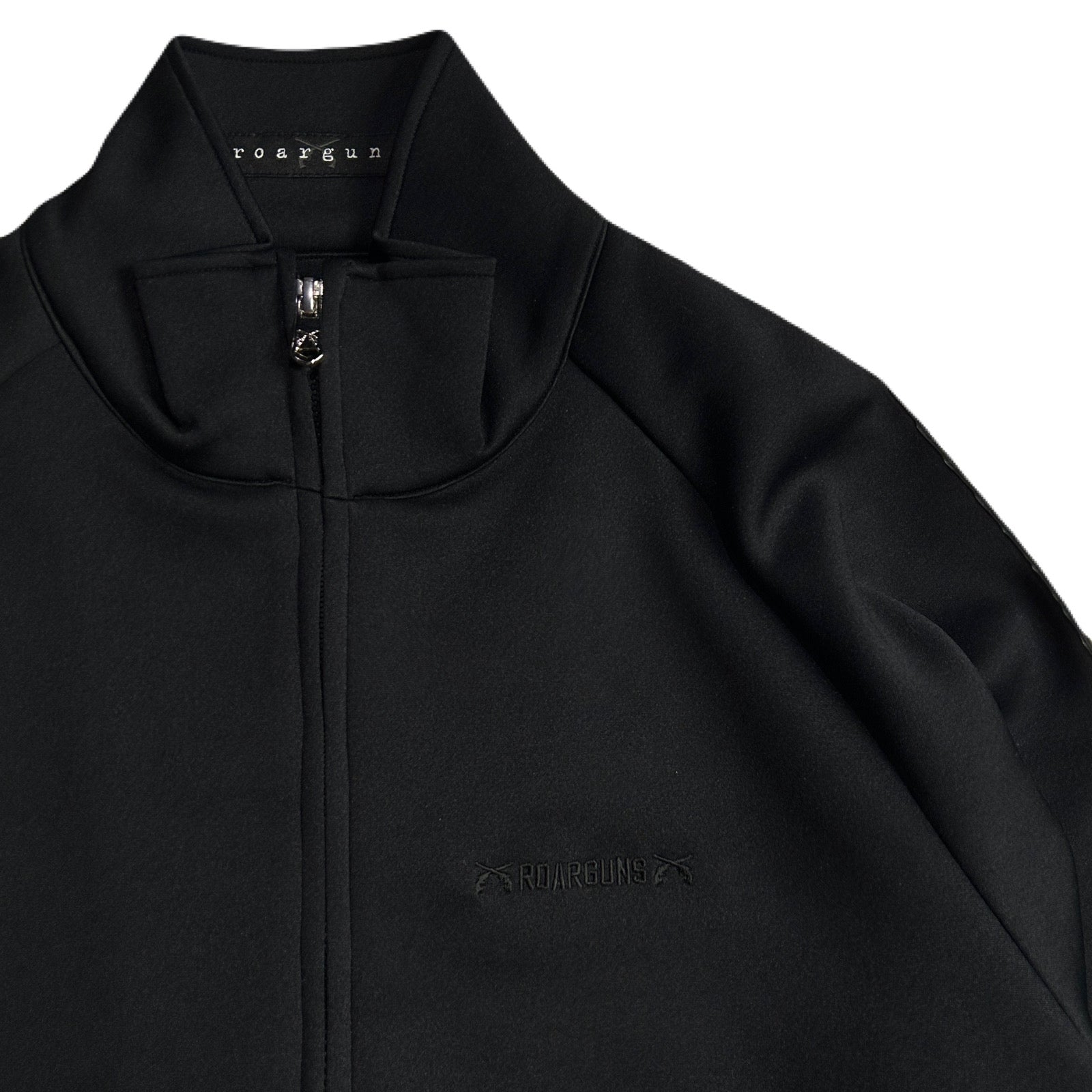 Load image into Gallery viewer, LINETAPE JERSEY JACKET GOD BLESS / BLACK