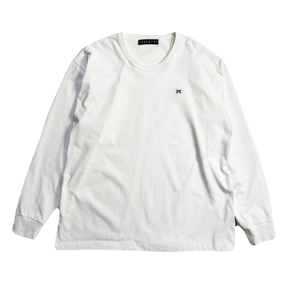 将图片加载到图库查看器，MINI CROSSGUN EMBROIDERY T / WHITE