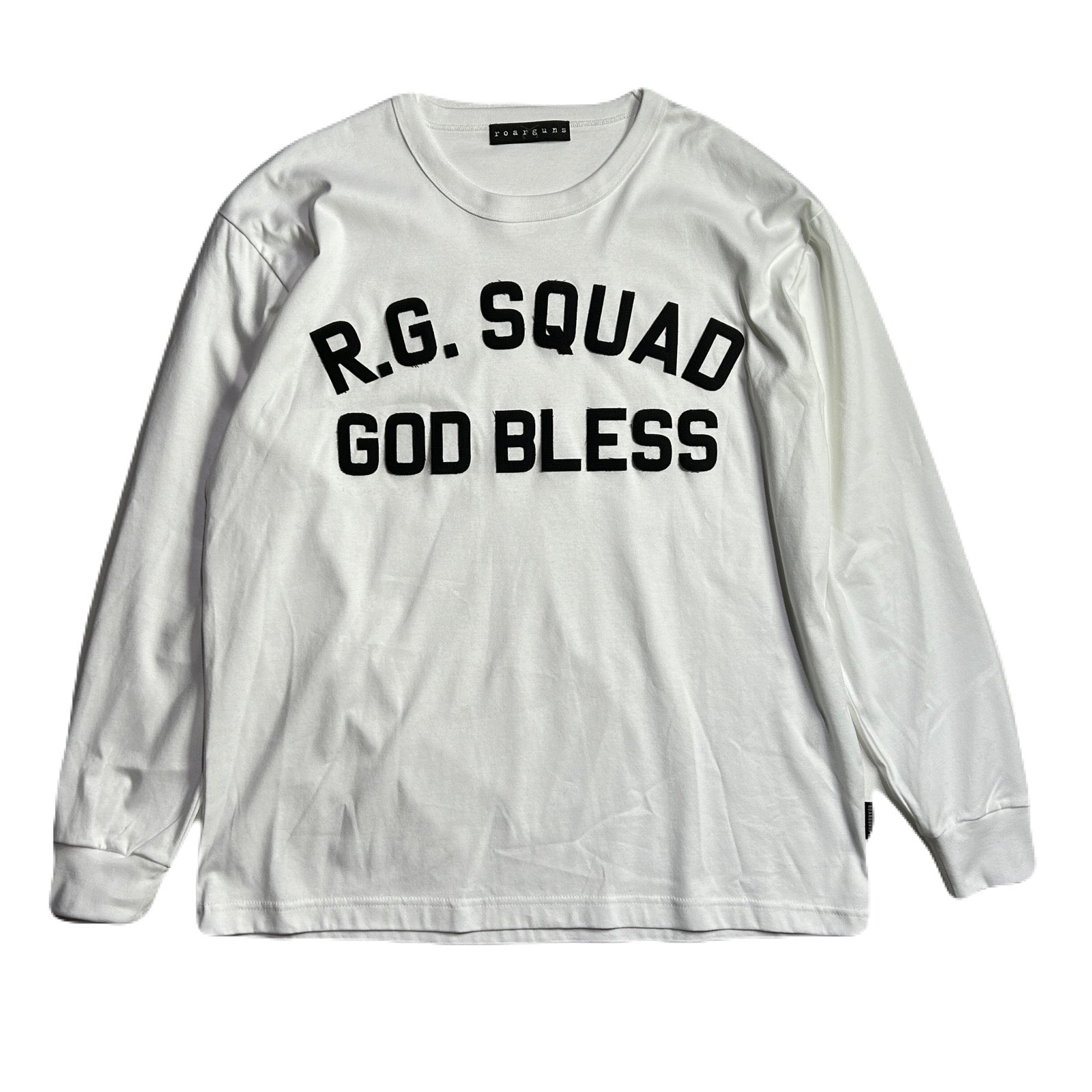 将图片加载到图库查看器，R.G.SQUAD GOD BLESS T / WHITE