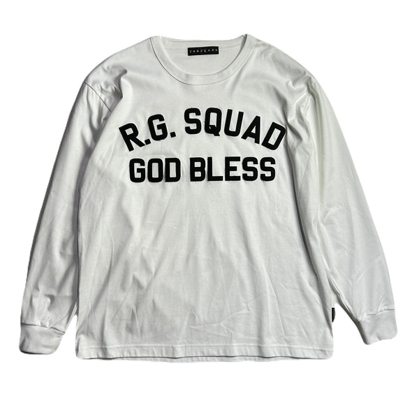 R.G.SQUAD GOD BLESS T / WHITE