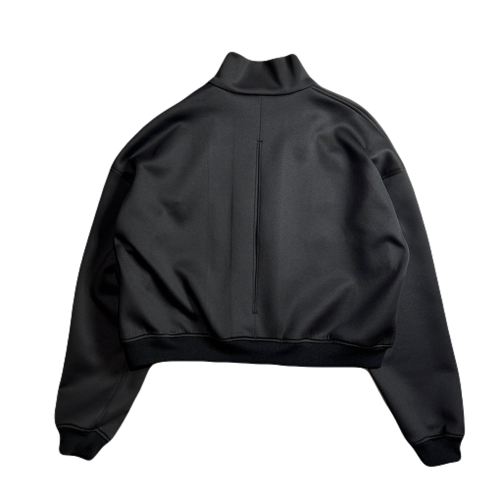 画像をギャラリービューアに読み込む, WOMEN CARDBORD JERSEY JACKET / BLACK