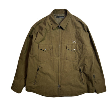 DOWN PROOF SHIRT JACKET / KHAKI