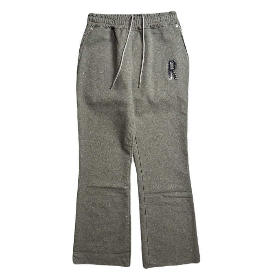 画像をギャラリービューアに読み込む, WOMEN LAME FLEECY PANTS / GRAY