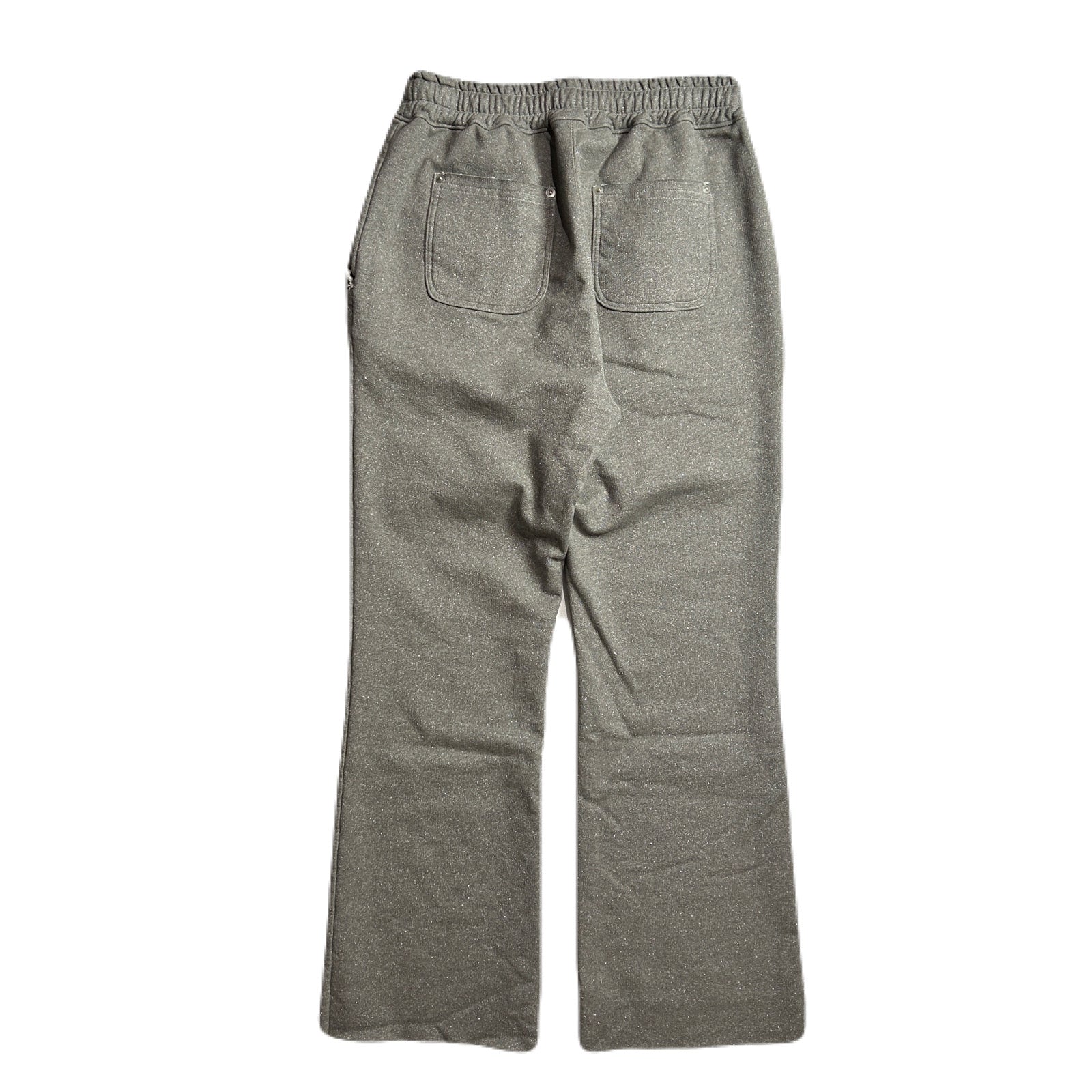 将图片加载到图库查看器，WOMEN LAME FLEECY PANTS / GRAY