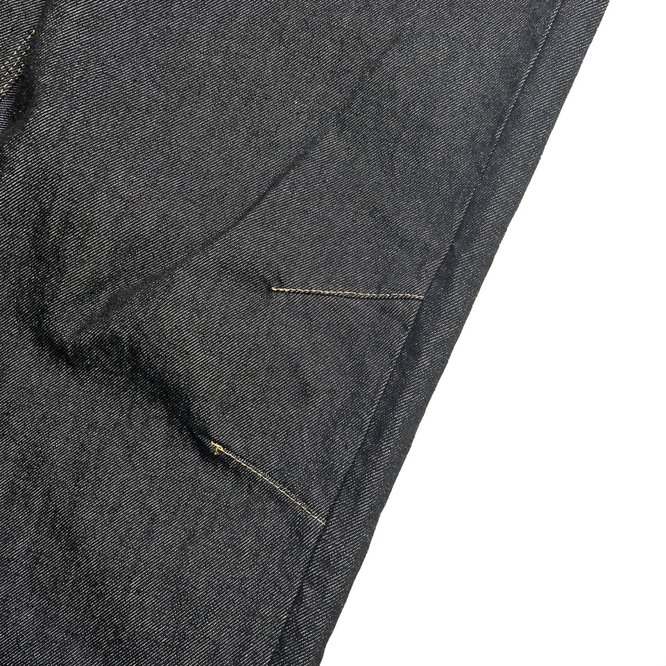画像をギャラリービューアに読み込む, ONE WASH CRYSTAL DENIM PANTS  / BLACK