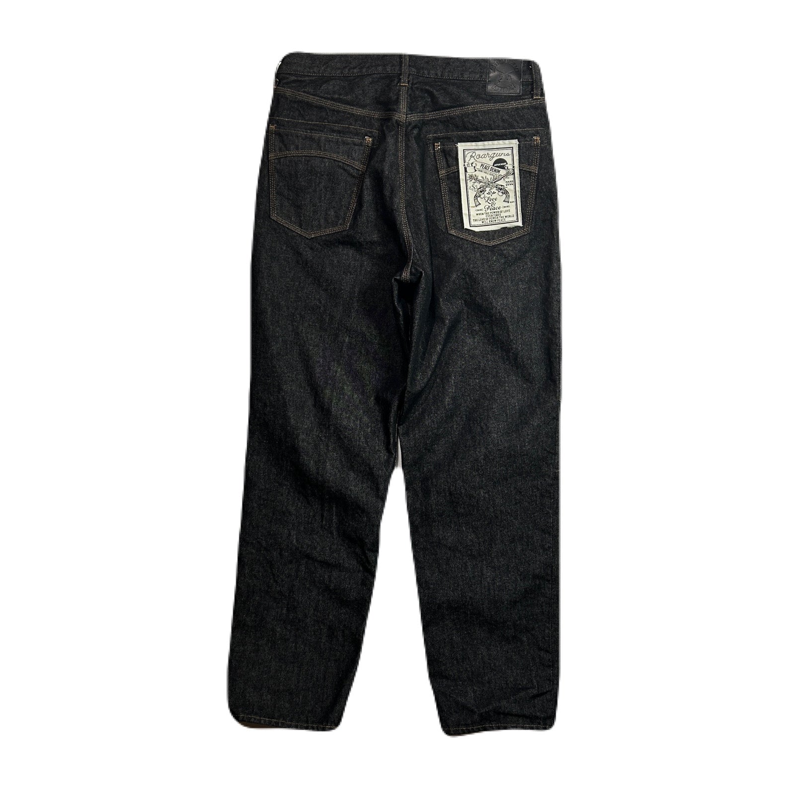 画像をギャラリービューアに読み込む, ONE WASH CRYSTAL DENIM PANTS  / BLACK