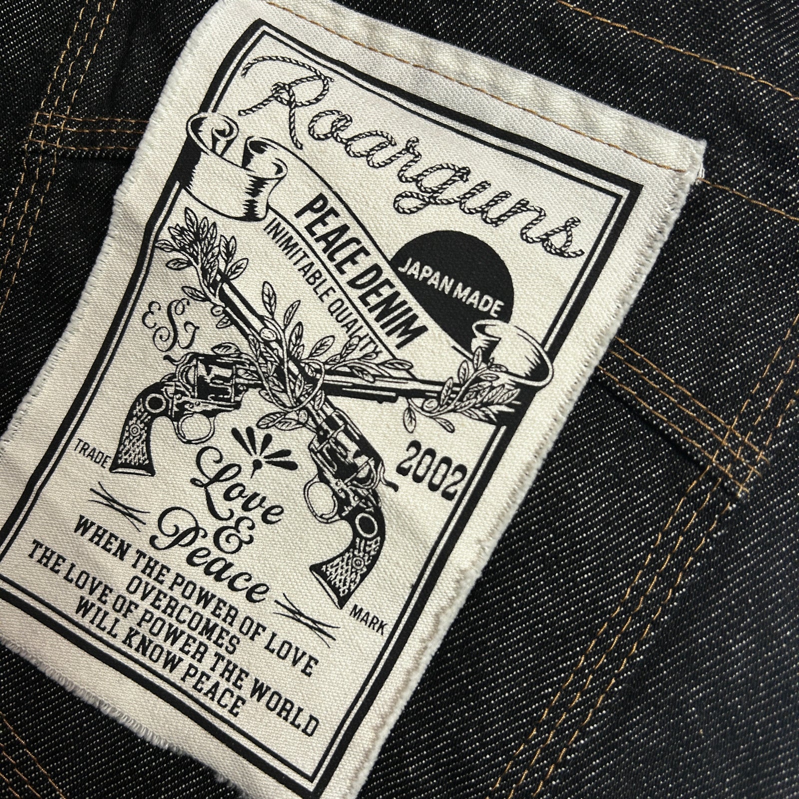 画像をギャラリービューアに読み込む, ONE WASH CRYSTAL DENIM PANTS  / BLACK