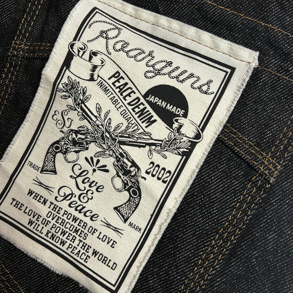 画像をギャラリービューアに読み込む, ONE WASH CRYSTAL DENIM PANTS  / BLACK