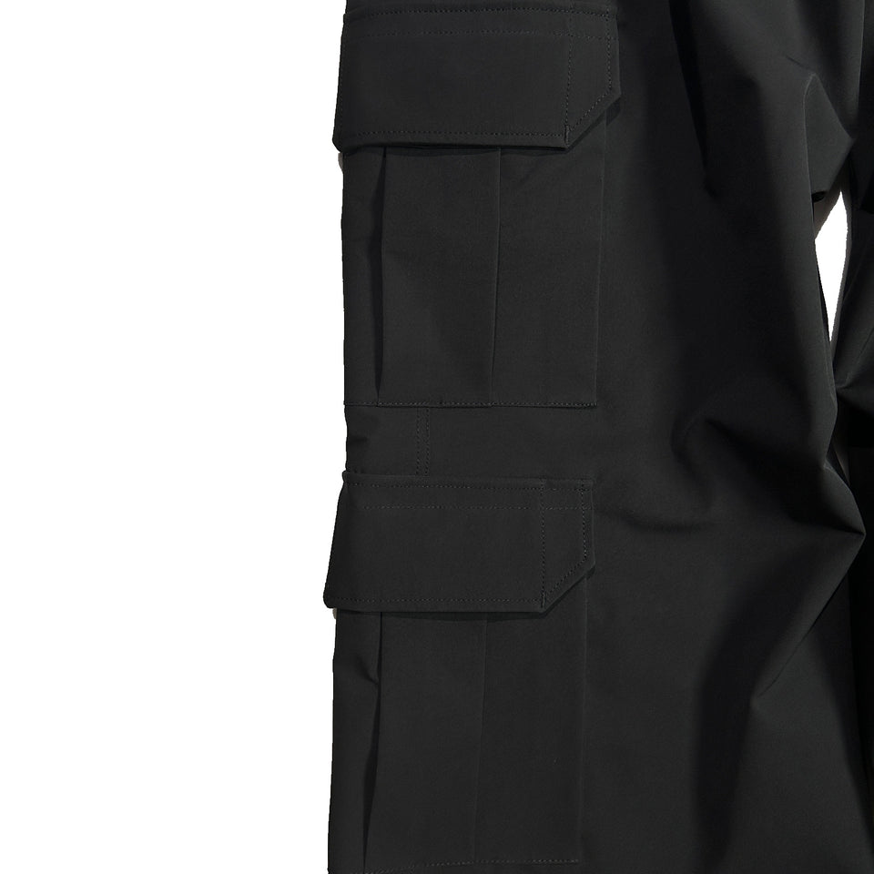 将图片加载到图库查看器，REFLECTOR PRINT WIDE PANTS / BLACK
