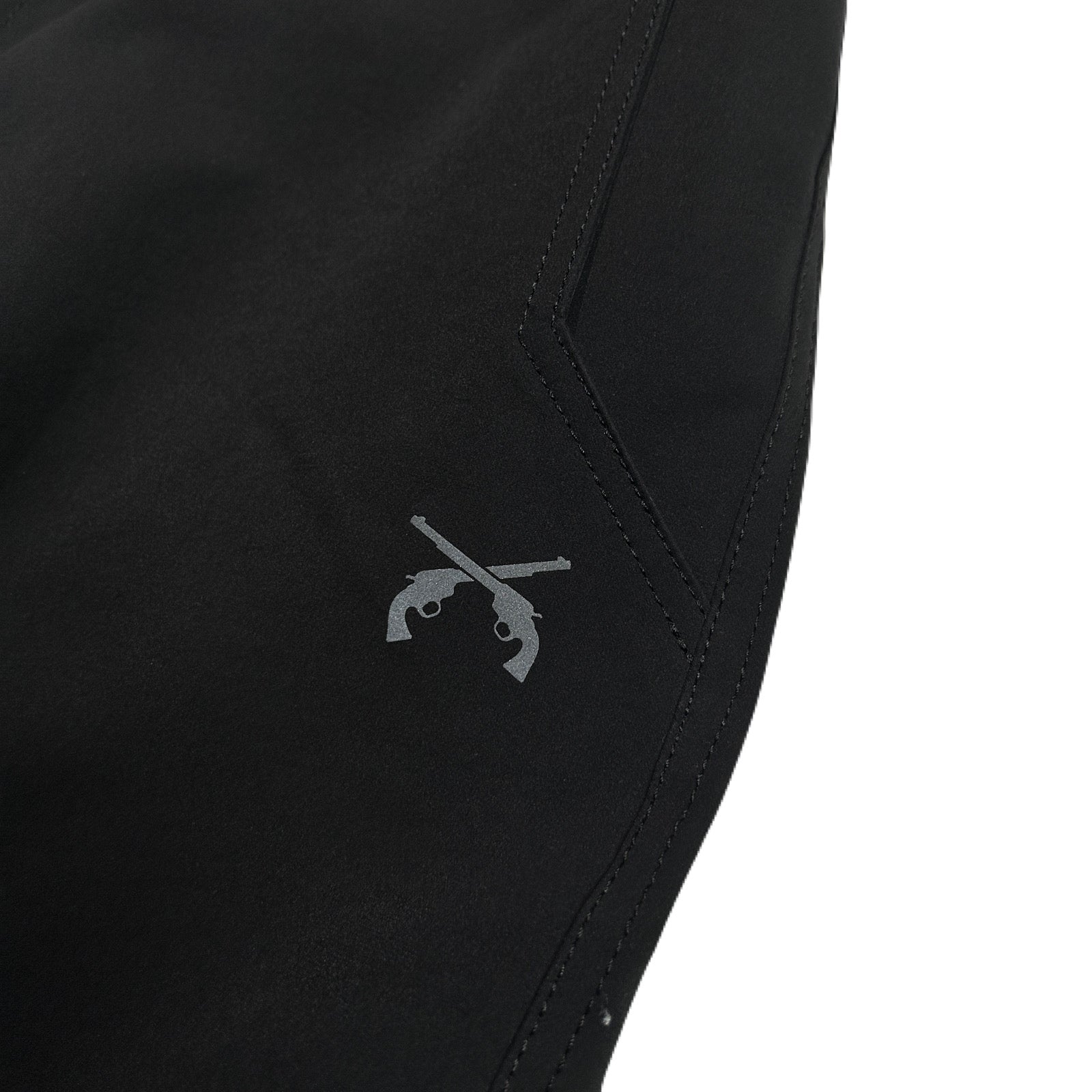 将图片加载到图库查看器，REFLECTOR PRINT WIDE PANTS / BLACK