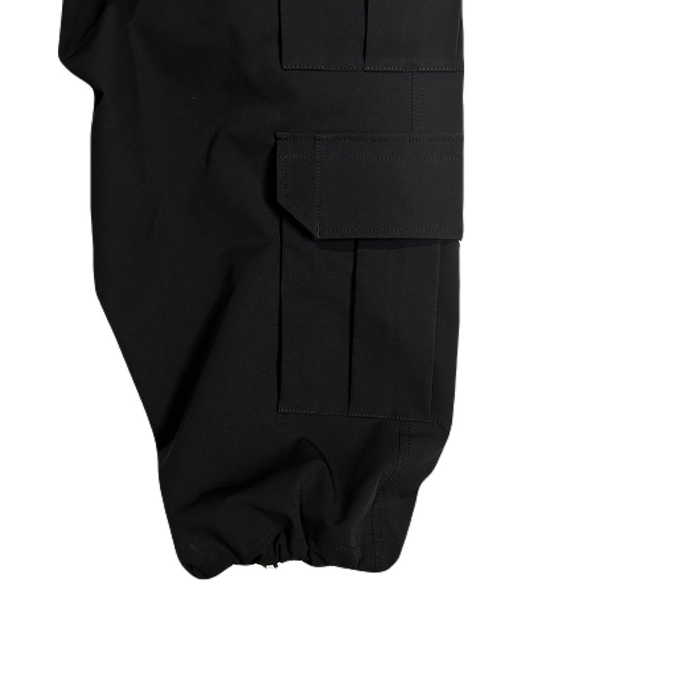 将图片加载到图库查看器，REFLECTOR PRINT WIDE PANTS / BLACK