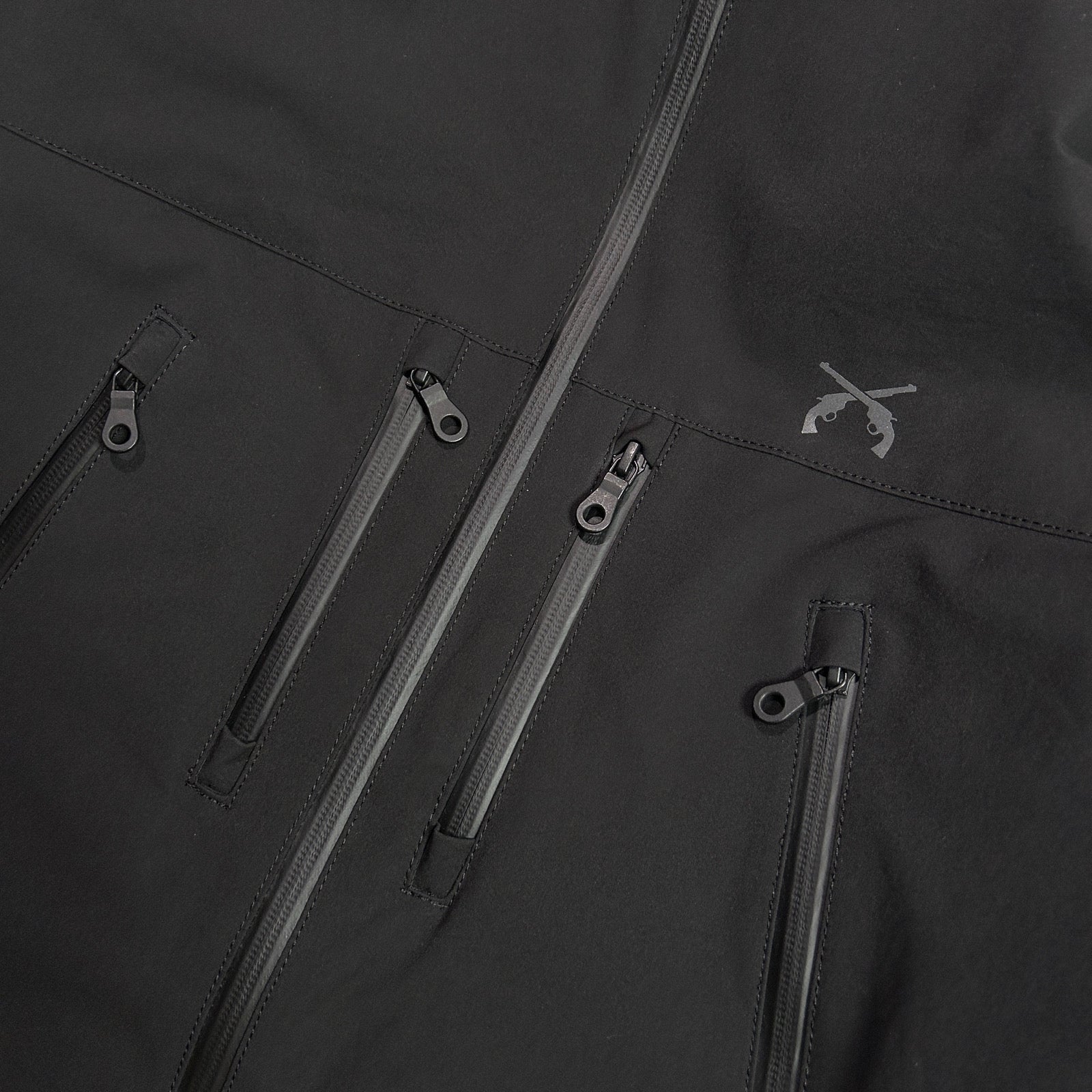 将图片加载到图库查看器，REFLECTOR PRINT SHELL PARKA  / BLACK