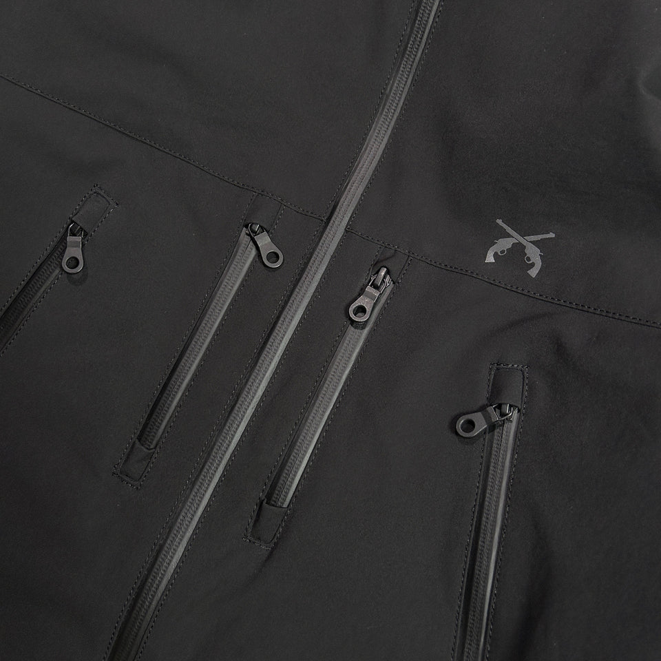 将图片加载到图库查看器，REFLECTOR PRINT SHELL PARKA  / BLACK