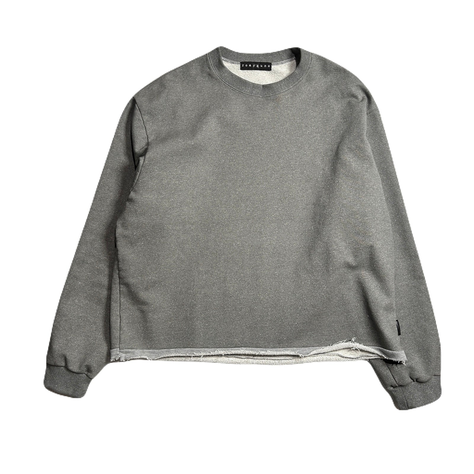 Load image into Gallery viewer, LAME FLEECY SWEAT T / SILVER