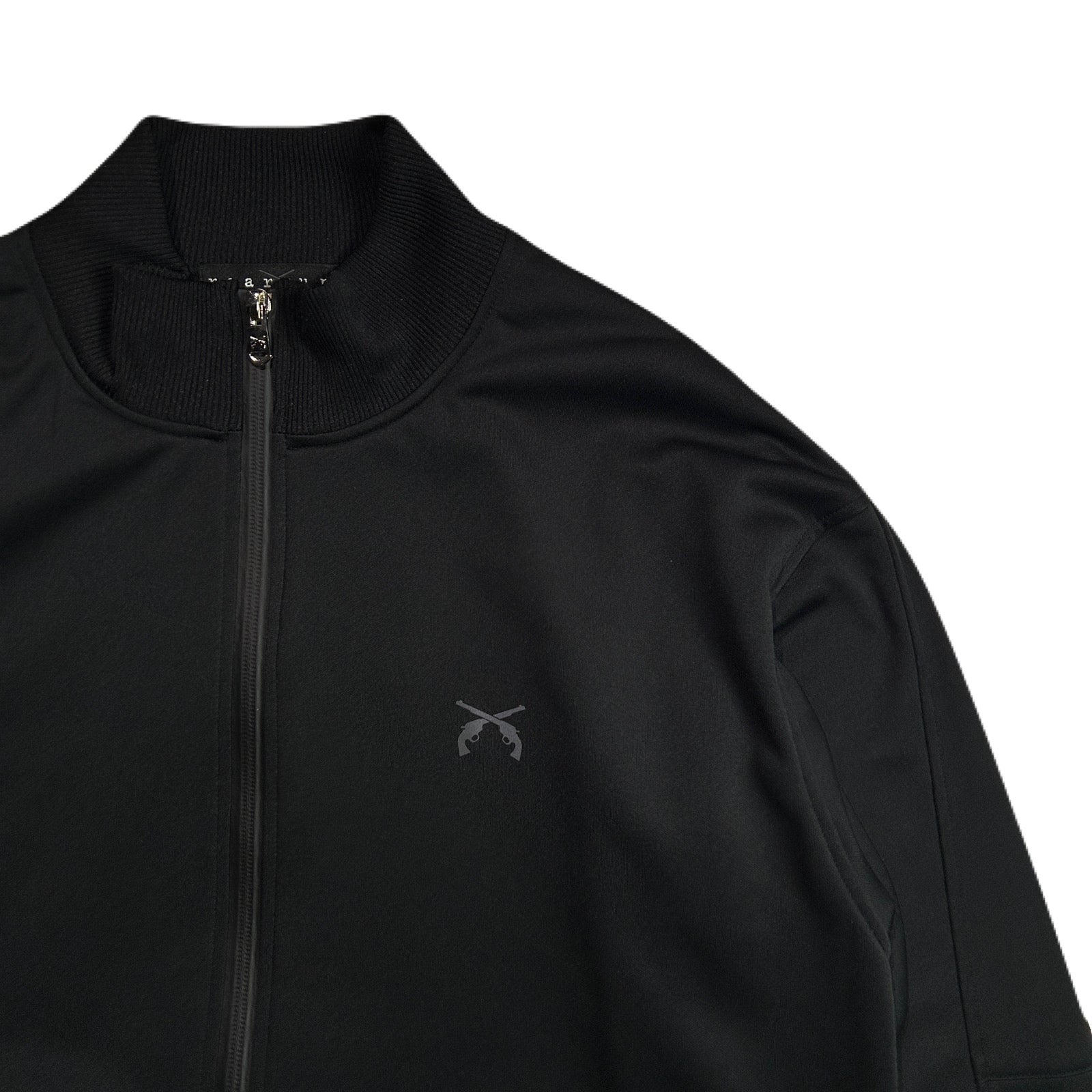 将图片加载到图库查看器，WarmdArt® FLEECE TRACK JACKET / BLACK