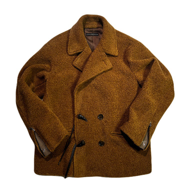 SHEEP BOA P-COAT / BROWN