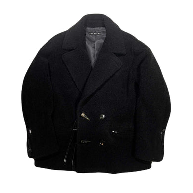 SHEEP BOA P-COAT / BLACK