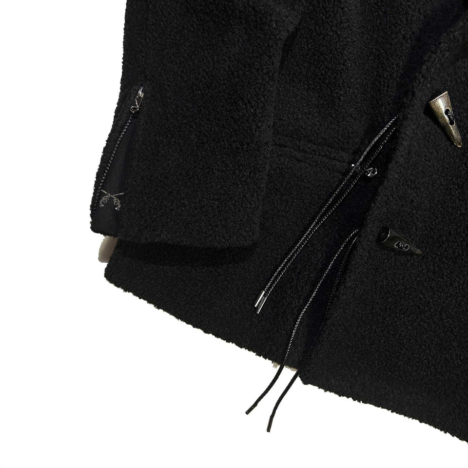 将图片加载到图库查看器，SHEEP BOA P-COAT / BLACK