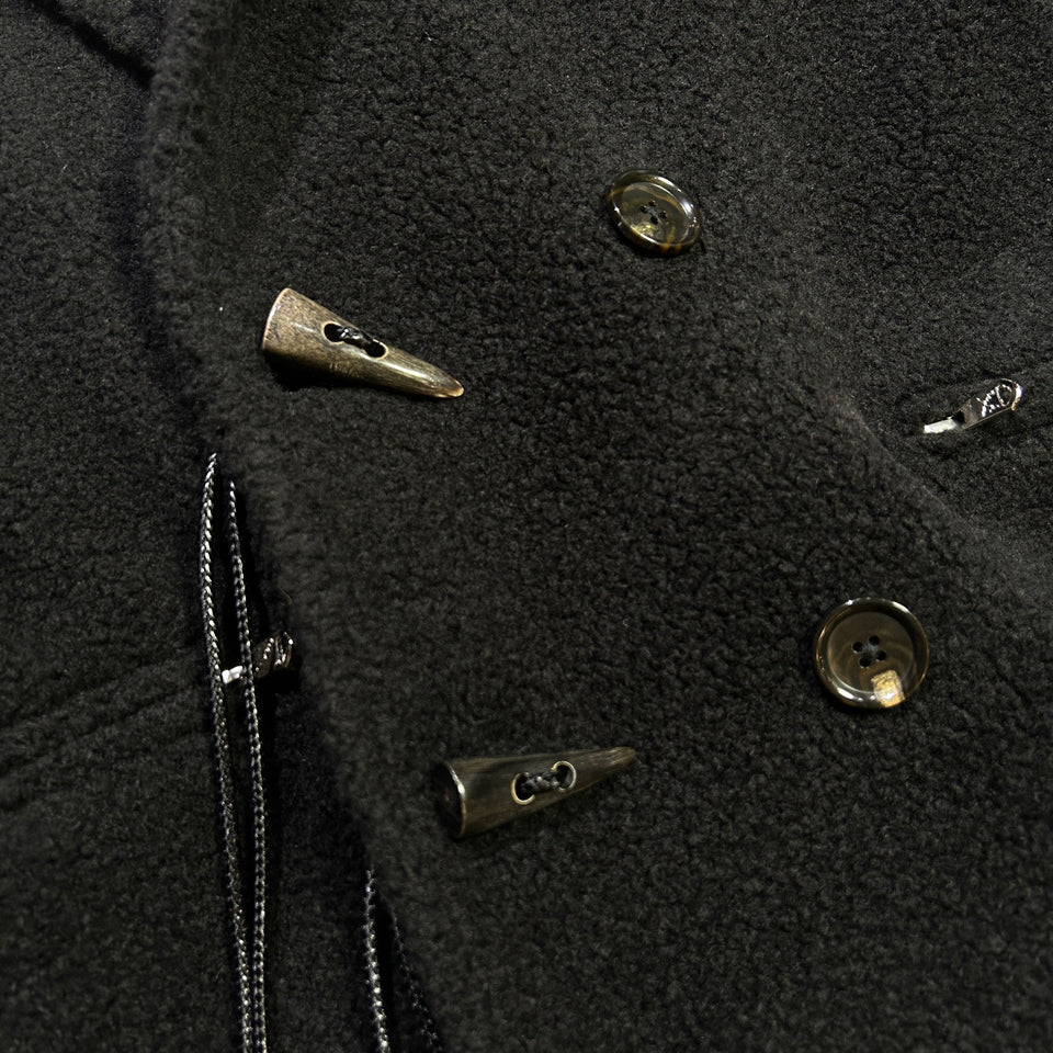 将图片加载到图库查看器，SHEEP BOA P-COAT / BLACK