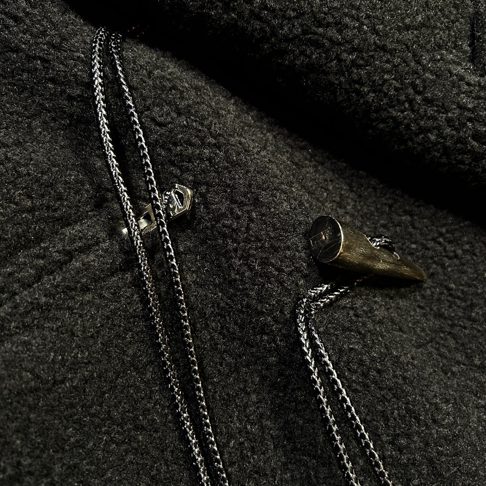 将图片加载到图库查看器，SHEEP BOA P-COAT / BLACK