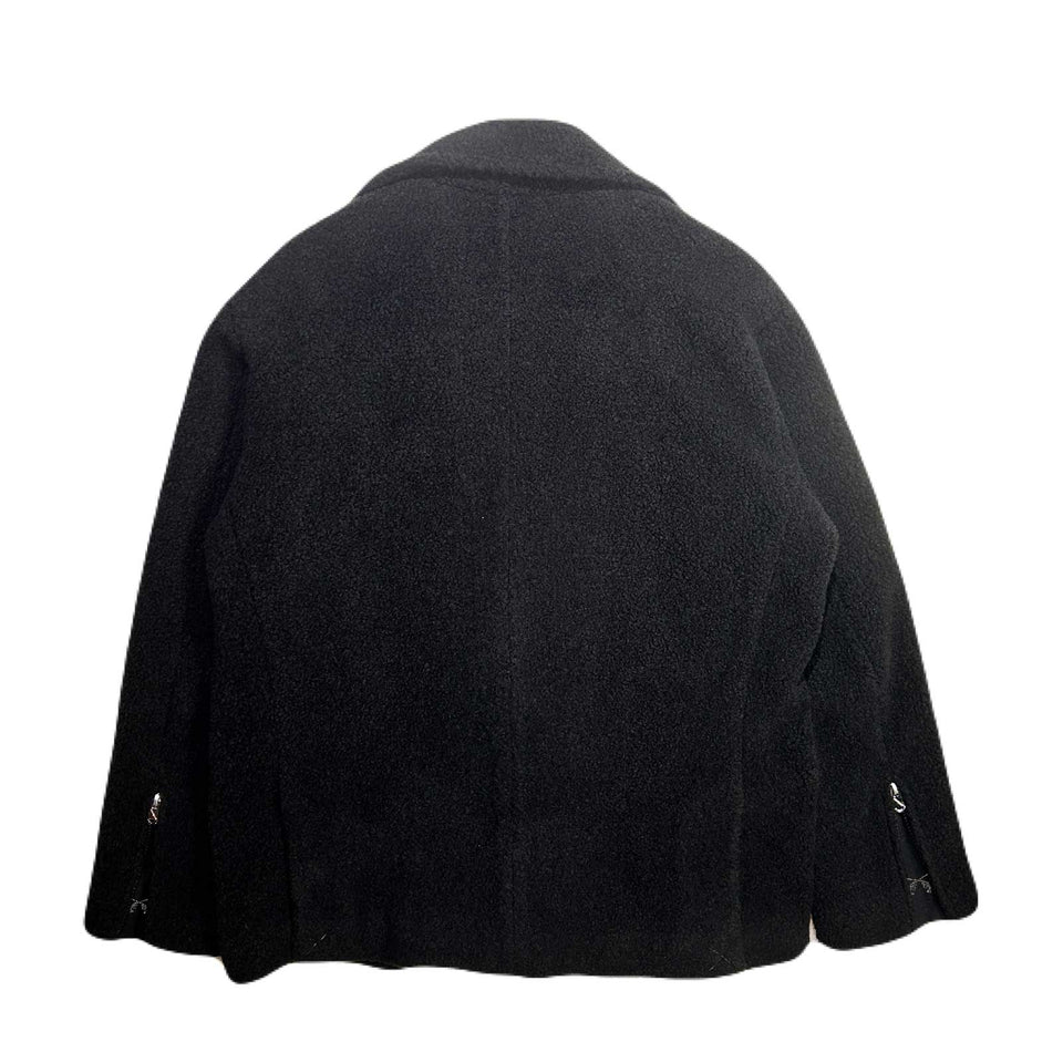 将图片加载到图库查看器，SHEEP BOA P-COAT / BLACK