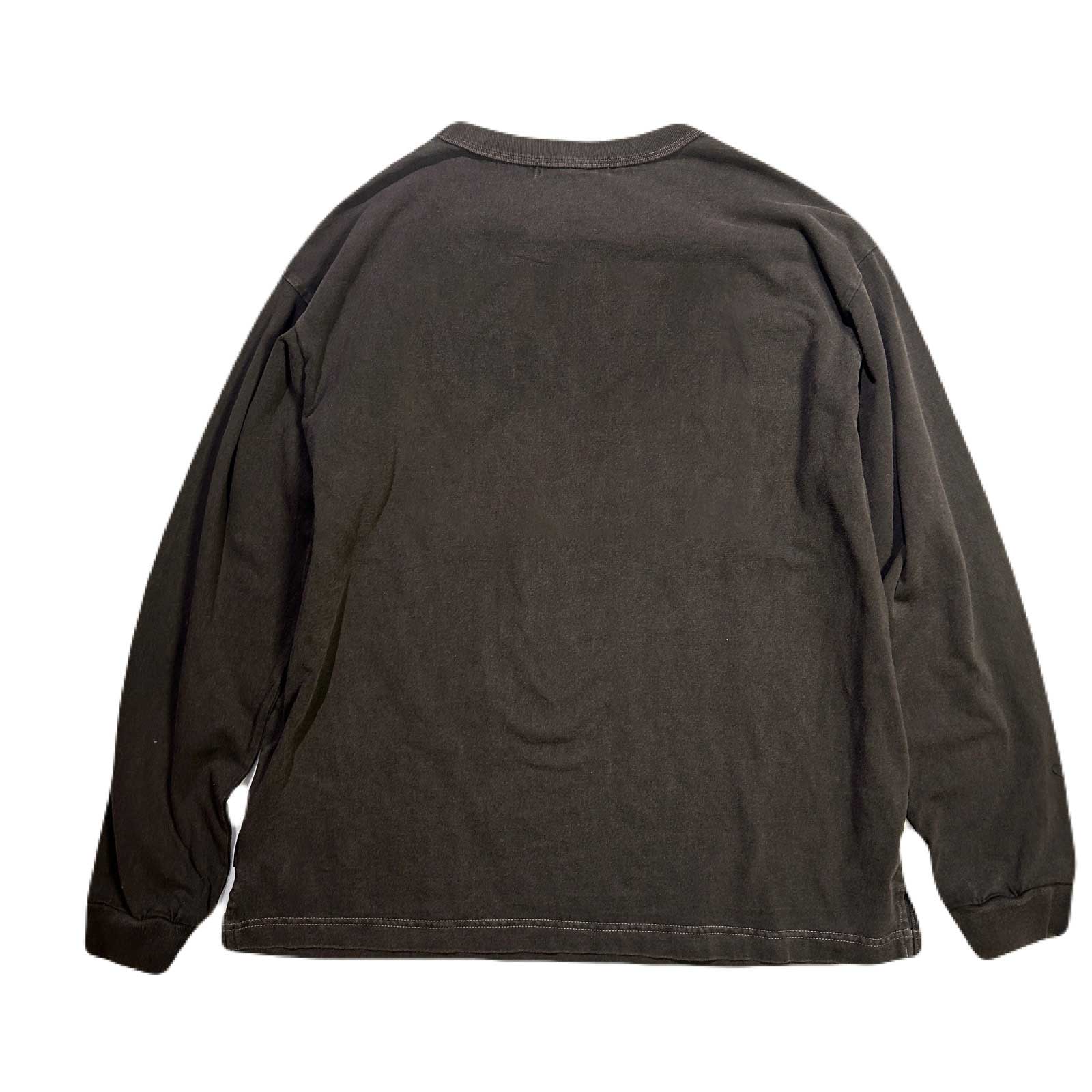 画像をギャラリービューアに読み込む, GOD BLESS CRYSTAL L/S T-SHIRT / BROWN