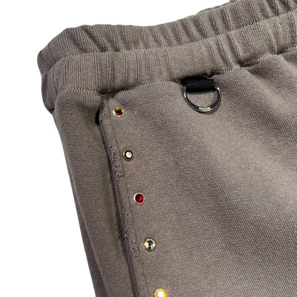 将图片加载到图库查看器，STONE NAIL BOOTS CUT PANTS / GRAY