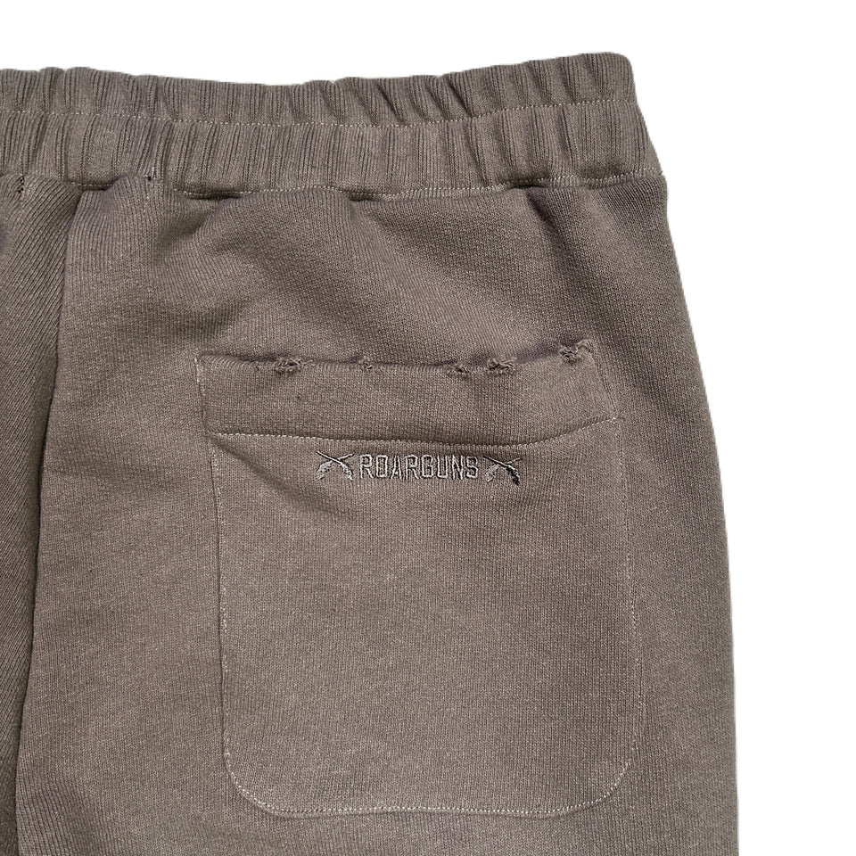 将图片加载到图库查看器，STONE NAIL BOOTS CUT PANTS / GRAY