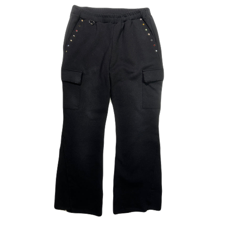 画像をギャラリービューアに読み込む, STONE NAIL BOOTS CUT PANTS / BLACK