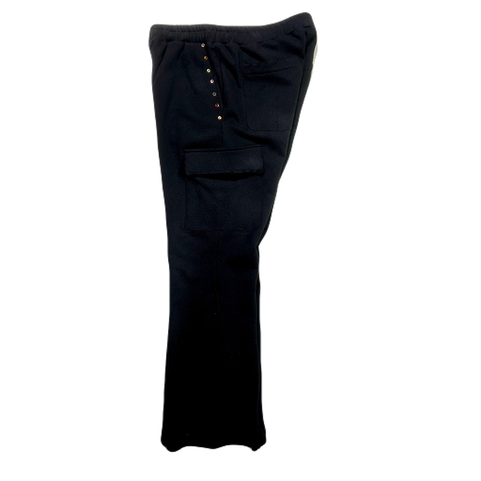 画像をギャラリービューアに読み込む, STONE NAIL BOOTS CUT PANTS / BLACK