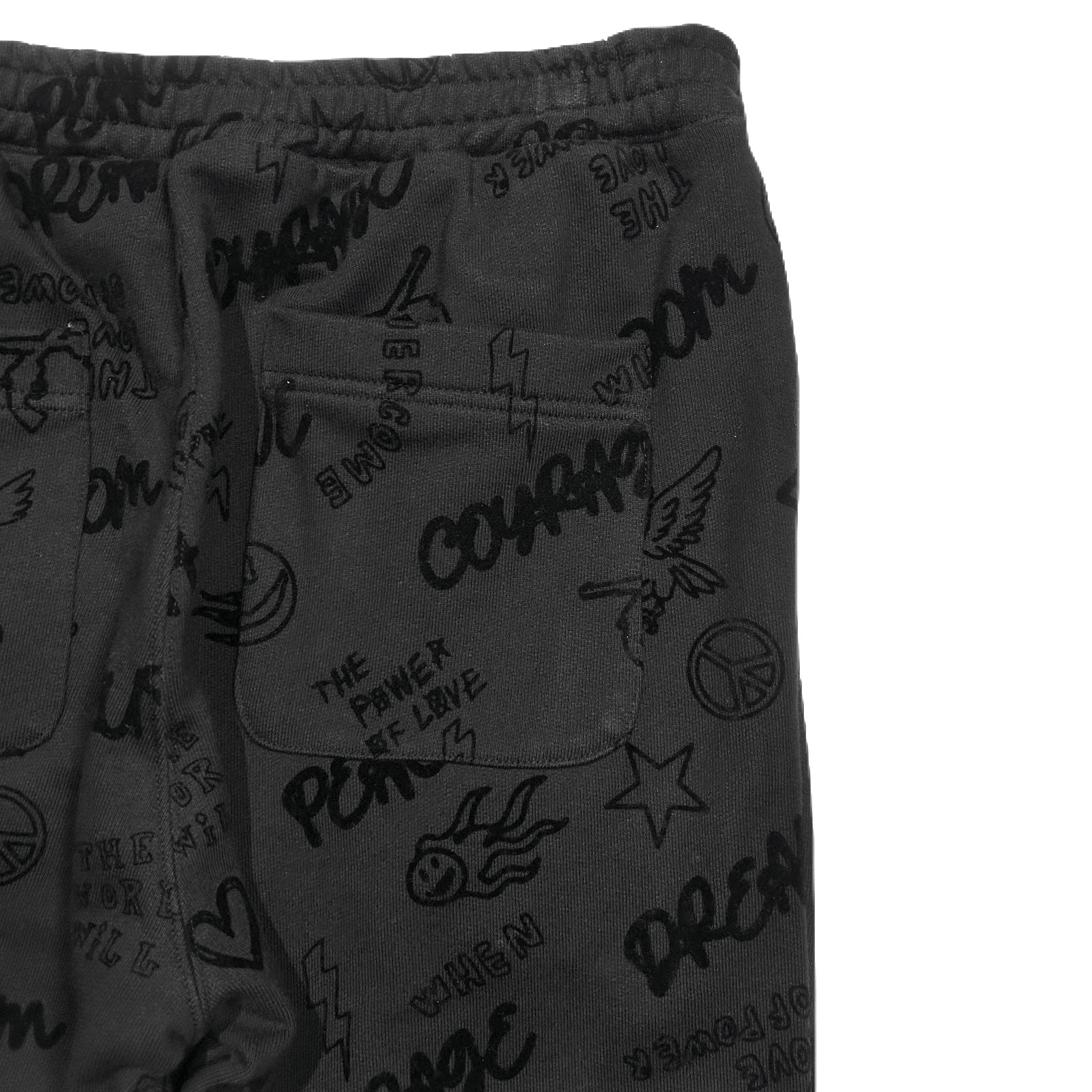 将图片加载到图库查看器，FLOCKY PRINT PANTS / BLACK